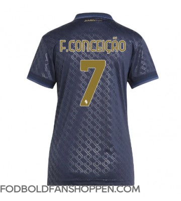 Juventus Francisco Conceicao #7 Tredjetrøje Dame 2024-25 Kortærmet